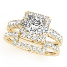 Load image into Gallery viewer, Square Engagement Ring M50459-E-1
