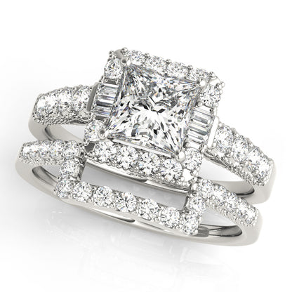 Square Engagement Ring M50459-E-2