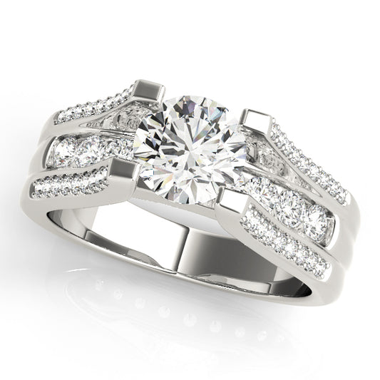 Round Engagement Ring M50478-E-1