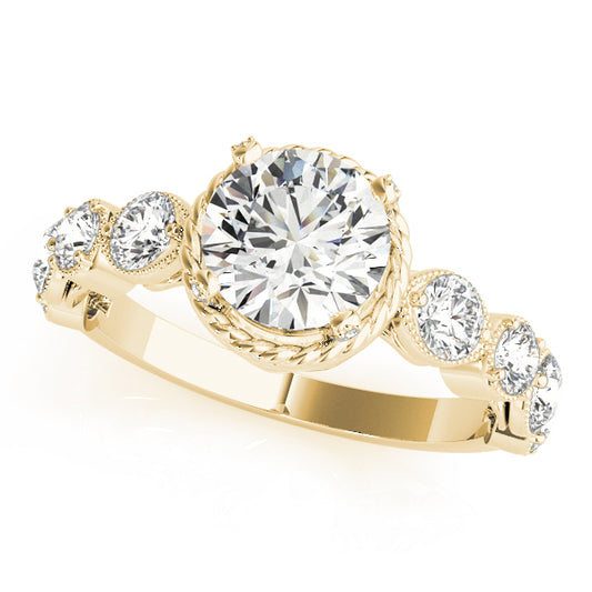 Round Engagement Ring M50484-E