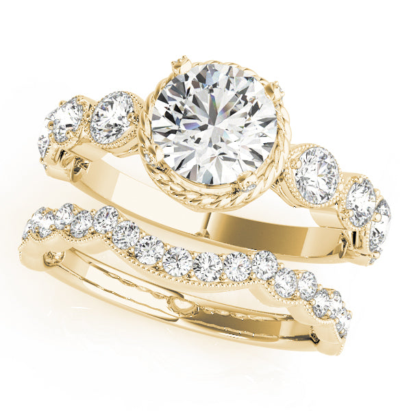 Round Engagement Ring M50484-E