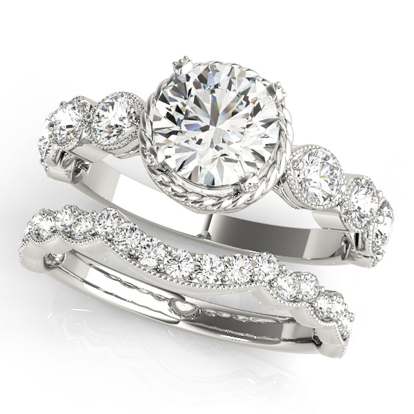 Round Engagement Ring M50484-E