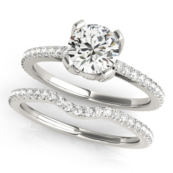 Round Engagement Ring M50502-E-1