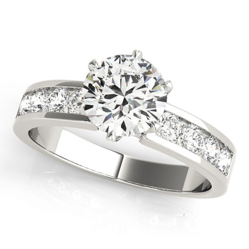 Round Engagement Ring M50520-E-1
