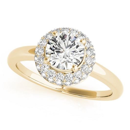 Round Engagement Ring M50533-E-11/2