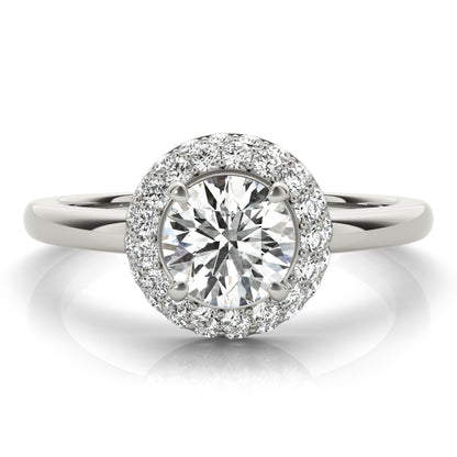 Round Engagement Ring M50533-E-1