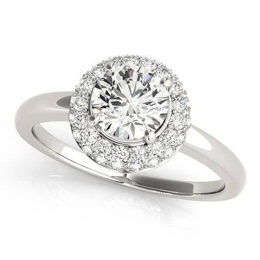 Round Engagement Ring M50533-E-1/3