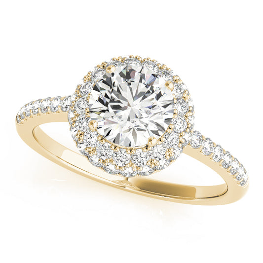 Round Engagement Ring M50534-E-11/2