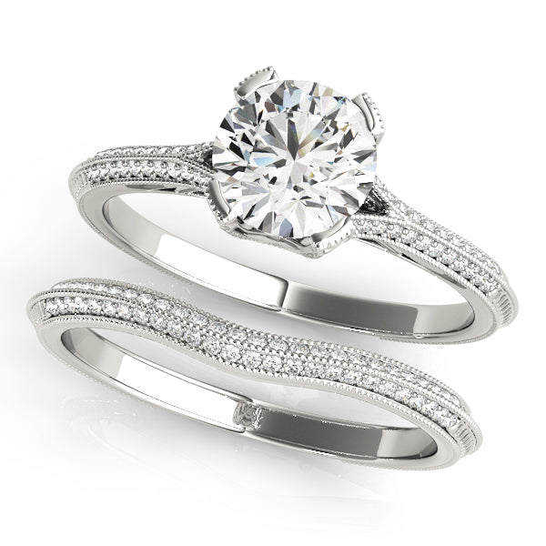 Round Engagement Ring M50540-E-3/4