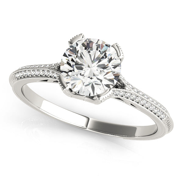 Round Engagement Ring M50540-E-11/2