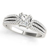 Load image into Gallery viewer, Square Engagement Ring M50543-E-1
