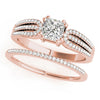 Load image into Gallery viewer, Square Engagement Ring M50543-E-1
