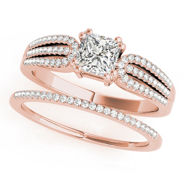 Square Engagement Ring M50543-E-1