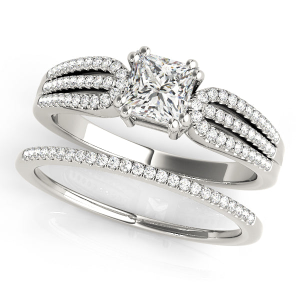 Square Engagement Ring M50543-E-1