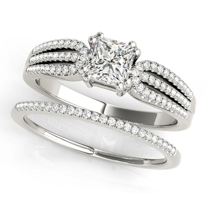 Square Engagement Ring M50543-E-1