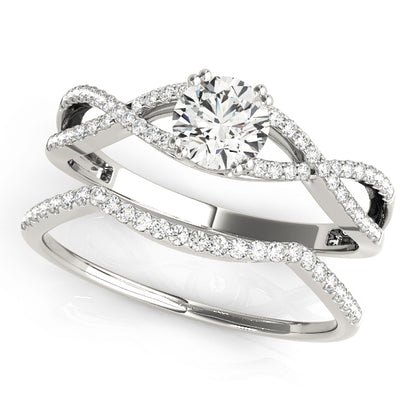 Round Engagement Ring M50547-E-1/3