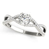 Load image into Gallery viewer, Round Engagement Ring M50547-E-1/3
