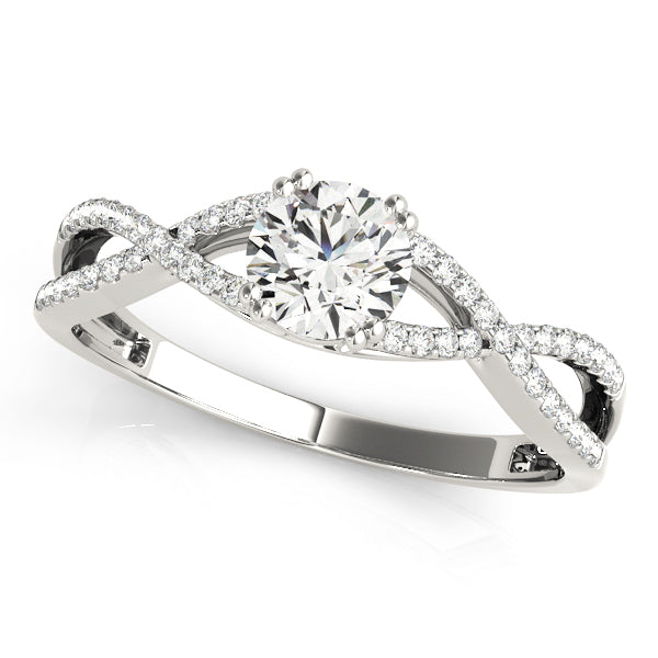 Round Engagement Ring M50547-E-1/3