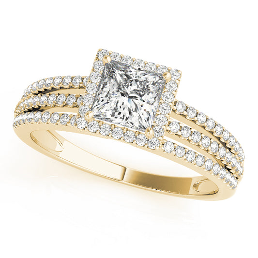 Square Engagement Ring M50548-E-1