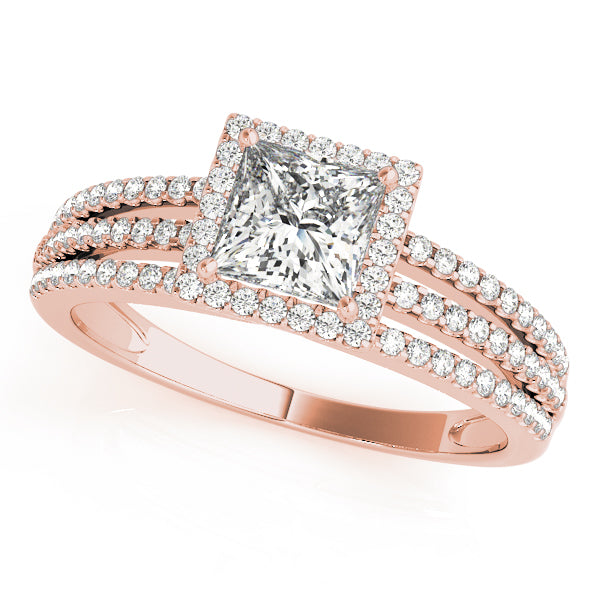 Square Engagement Ring M50548-E-1