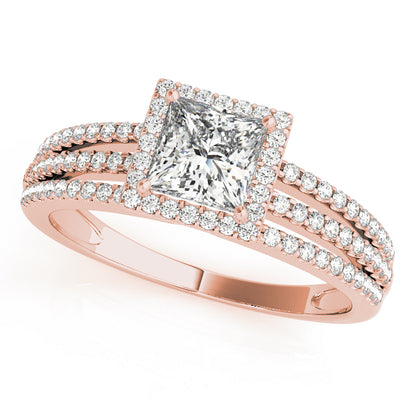 Square Engagement Ring M50548-E-1