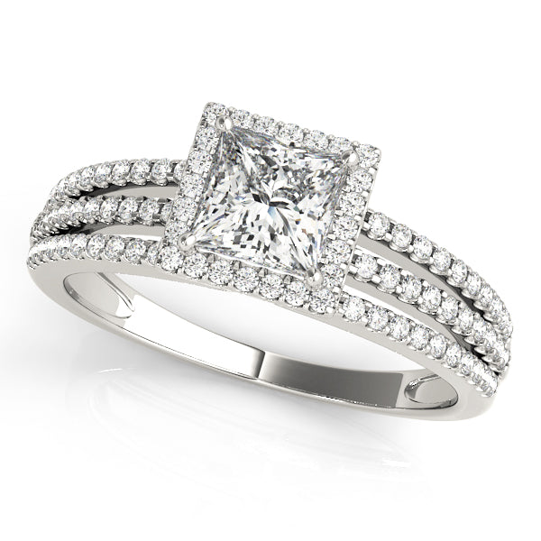 Square Engagement Ring M50548-E-1