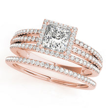 Load image into Gallery viewer, Square Engagement Ring M50548-E-1
