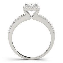 Load image into Gallery viewer, Square Engagement Ring M50548-E-1/3
