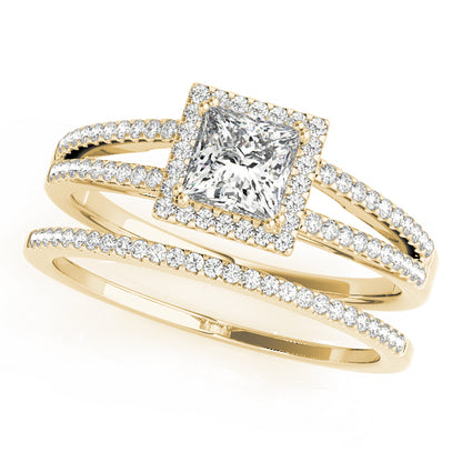 Square Engagement Ring M50549-E-1