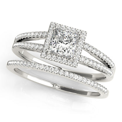 Square Engagement Ring M50549-E-1