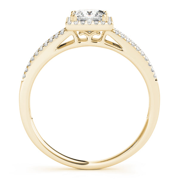 Square Engagement Ring M50549-E-1