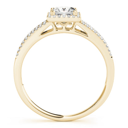 Square Engagement Ring M50549-E-1