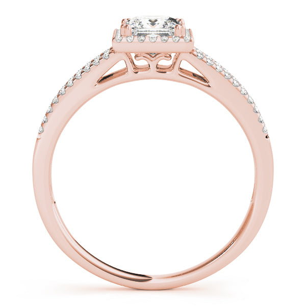 Square Engagement Ring M50549-E-1