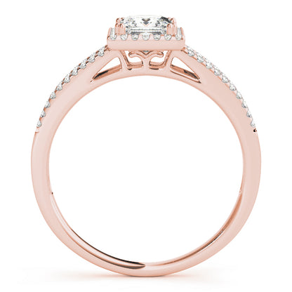 Square Engagement Ring M50549-E-1