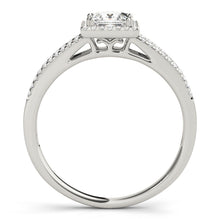 Load image into Gallery viewer, Square Engagement Ring M50549-E-1
