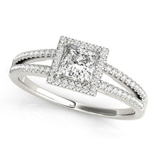 Load image into Gallery viewer, Square Engagement Ring M50549-E-1
