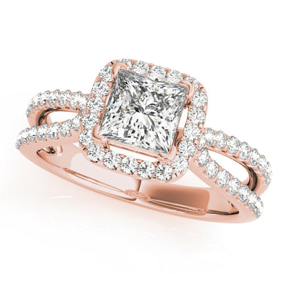 Square Engagement Ring M50552-E-1