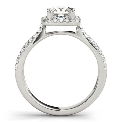 Square Engagement Ring M50552-E-2