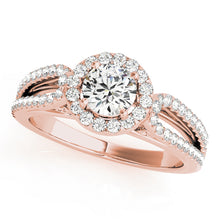 Load image into Gallery viewer, Round Engagement Ring M50557-E-1/2
