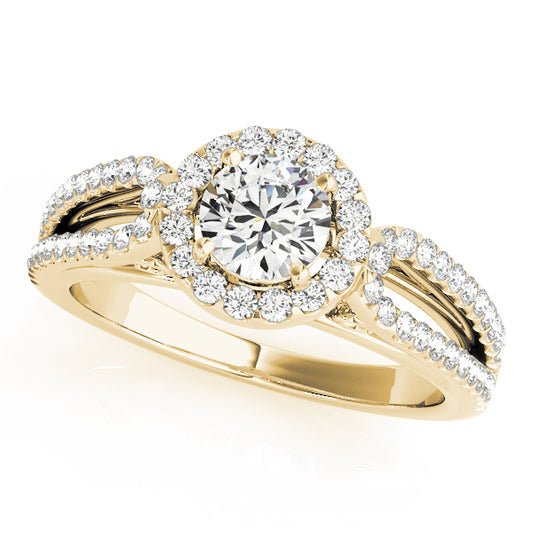 Round Engagement Ring M50557-E-3/4