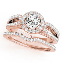 Load image into Gallery viewer, Round Engagement Ring M50557-E-1/2
