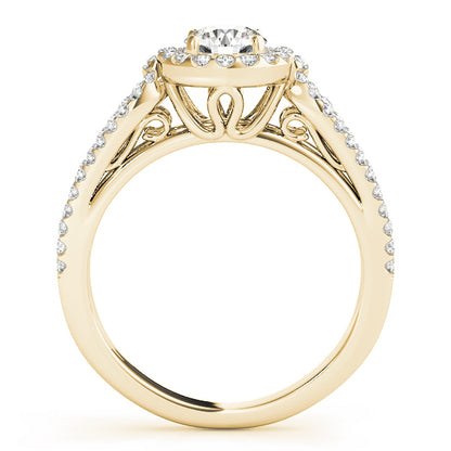 Round Engagement Ring M50557-E-1/2