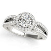 Load image into Gallery viewer, Round Engagement Ring M50557-E-1/3
