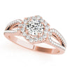 Load image into Gallery viewer, Round Engagement Ring M50558-E-1/3
