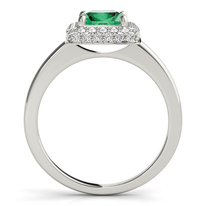 Square Engagement Ring M50565-E-1