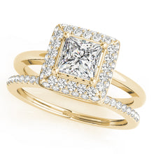 Load image into Gallery viewer, Square Engagement Ring M50565-E-1
