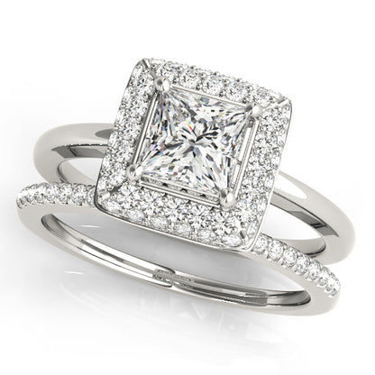 Square Engagement Ring M50565-E-1