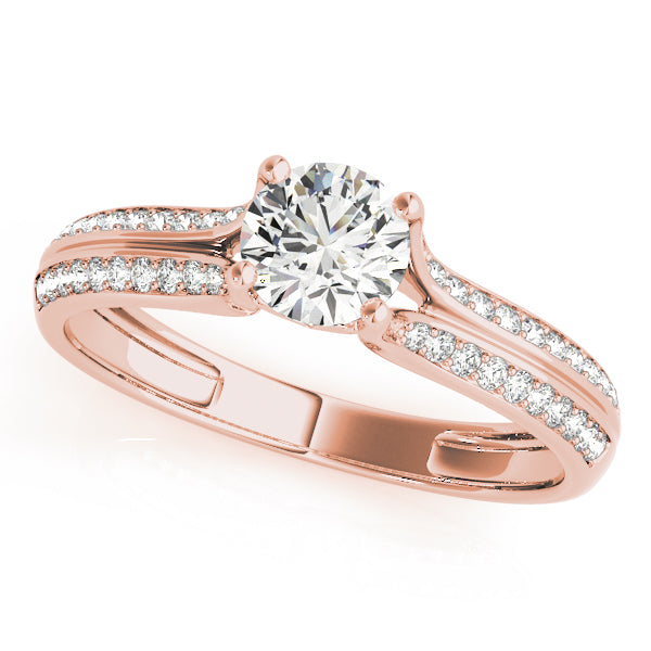 Round Engagement Ring M50566-E-1/2