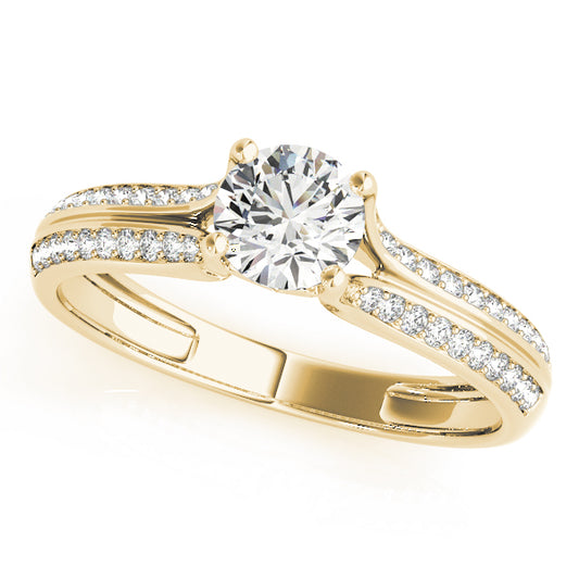 Round Engagement Ring M50566-E-1/2