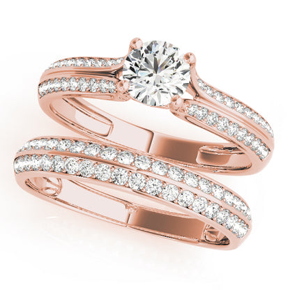 Round Engagement Ring M50566-E-1